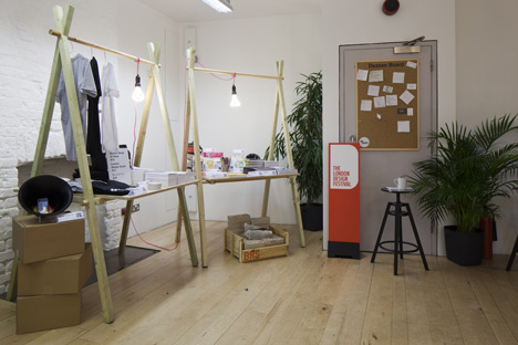 Dezeen Space at 54 Rivington Street Dezeen Space at 54 Rivington Street