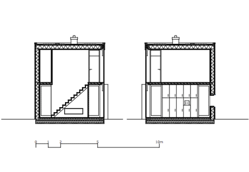 Minimumhouse by Scheidt Kasprusch Architekten