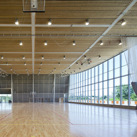 Monconseil Sports Hall by Explorations Architecture