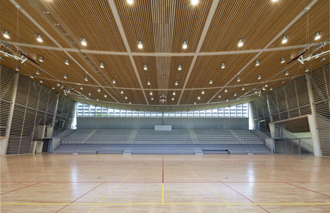Monconseil Sports Hall by Explorations Architecture
