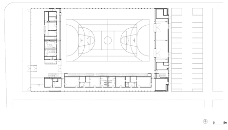 Monconseil Sports Hall by Explorations Architecture