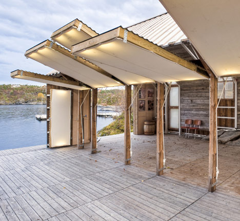 Naust paa Aure by TYIN tegnestue Architects Naust paa Aure by TYIN tegnestue Architects