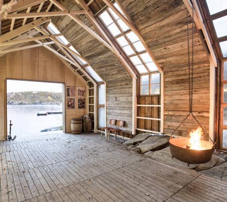 Naust paa Aure by TYIN tegnestue Architects Naust paa Aure by TYIN tegnestue Architects