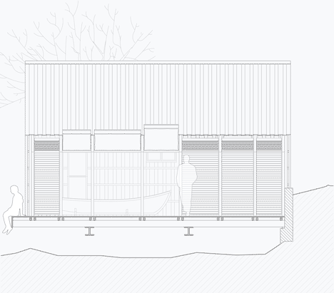 Naust paa Aure by TYIN tegnestue Architects Naust paa Aure by TYIN tegnestue Architects