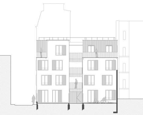 Passage de la Brie Housing by Explorations Architecture Passage de la Brie Housing by Explorations Architecture