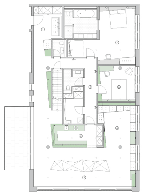 Penthouse apartment by Lecarolimited Penthouse apartment by Lecarolimited