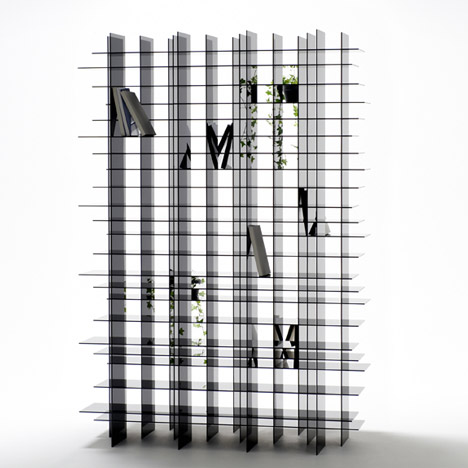 Scatter Shelf by Nendo