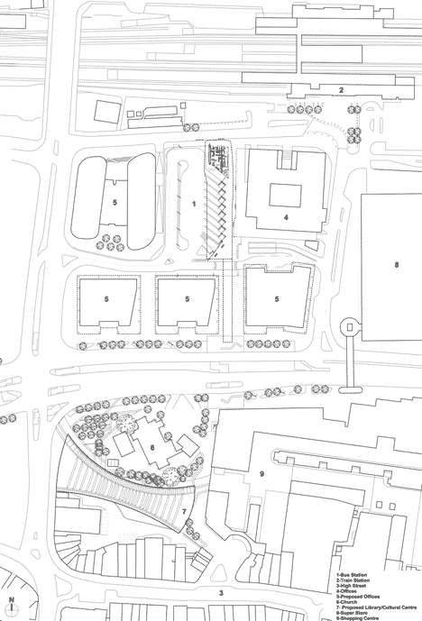 Slough Bus Station by Bblur Architecture Slough Bus Station by Bblur Architecture