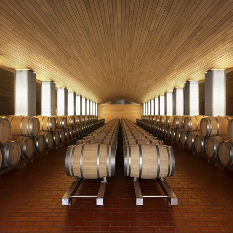 Wine Cellars for Vega-Sicilia by Salas Studio