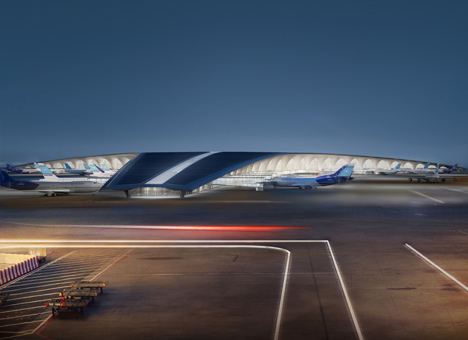 Kuwait International Airport by Foster + Partners