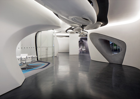 Roca London Gallery by Zaha Hadid Architects
