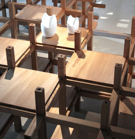 Chidori Furniture by Kengo Kuma and Associates Chidori Furniture by Kengo Kuma and Associates