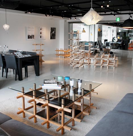 Chidori Furniture by Kengo Kuma and Associates Chidori Furniture by Kengo Kuma and Associates