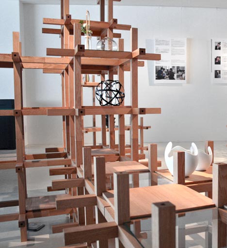 Chidori Furniture by Kengo Kuma and Associates Chidori Furniture by Kengo Kuma and Associates