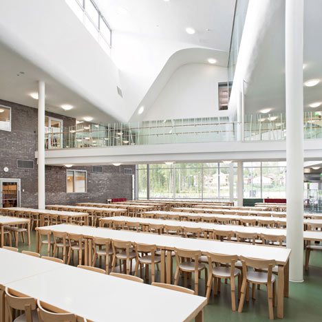 Kannisto School by Linja Architects 