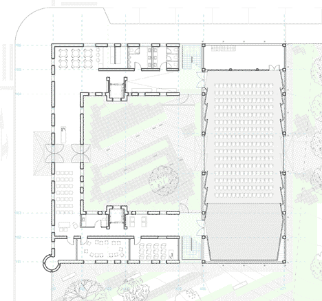 Music Hall and House in Algueña by Cor & Asociados