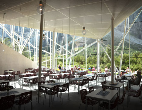 Trollwall Restaurant by Reiulf Ramstad Architects Trollwall Restaurant by Reiulf Ramstad Architects