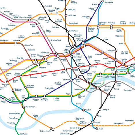 London Tube Map by Mark Noad Design London Tube Map by Mark Noad Design