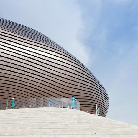 Ordos Museum by MAD