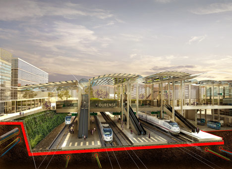 Ourense AVE Station by Foster and Partners Ourense AVE Station by Foster and Partners
