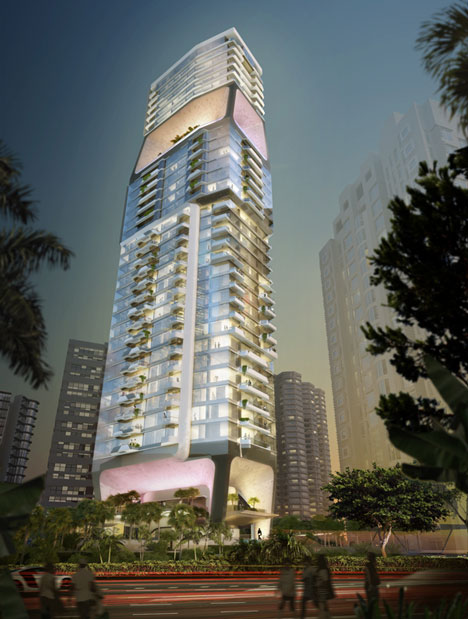 The Scotts Tower by UNStudio