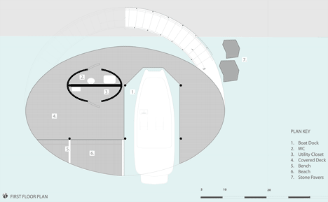 Shore Vista Boat Dock by Bercy Chen Studio