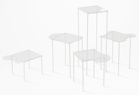 Static Bubbles by Nendo for Carpenters Workshop Static Bubbles by Nendo for Carpenters Workshop