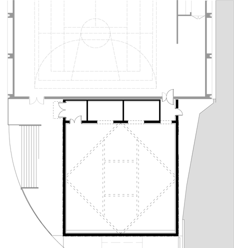 Gymnastics building by Heams et Michel Gymnastics building by Heams et Michel