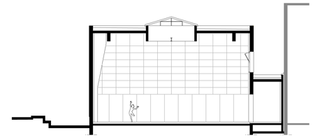 Gymnastics building by Heams et Michel Gymnastics building by Heams et Michel