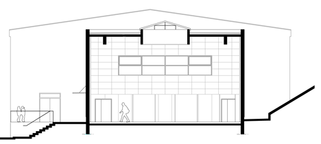 Gymnastics building by Heams et Michel Gymnastics building by Heams et Michel