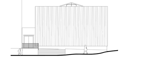 Gymnastics building by Heams et Michel Gymnastics building by Heams et Michel