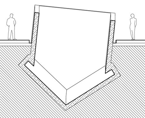 Memorial to all victims by Martin Papcun and Atelier SAD