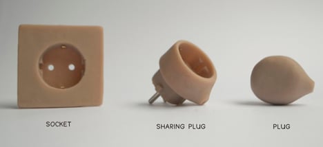 Sharing Plug by Dave Hakkens Sharing Plug by Dave Hakkens