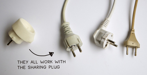 Sharing Plug by Dave Hakkens Sharing Plug by Dave Hakkens