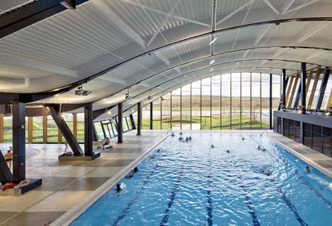 The Mantes-la-Jolie Water Sports Centre by Agence Search