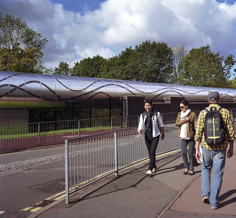 University of Birmingham Steam Bridge by MJP Architects University of Birmingham Steam Bridge by MJP Architects