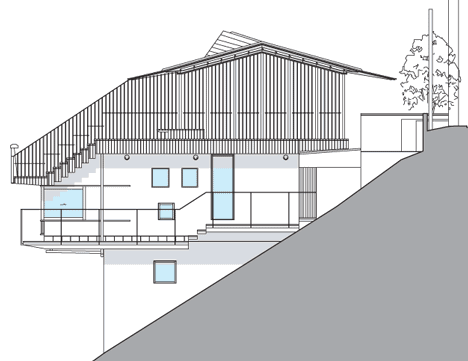 Wind-dyed House by Kazuhiko Kishimoto:acaa Wind-dyed House by Kazuhiko Kishimoto:acaa