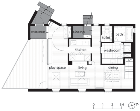 House in Saitozaki by Case-Real
