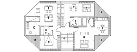 Alpine Ski Apartments by OFIS Arhitekti Alpine Ski Apartments by OFIS Arhitekti
