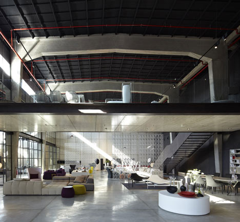 B&B Italia Showroom by Pitsou Kedem