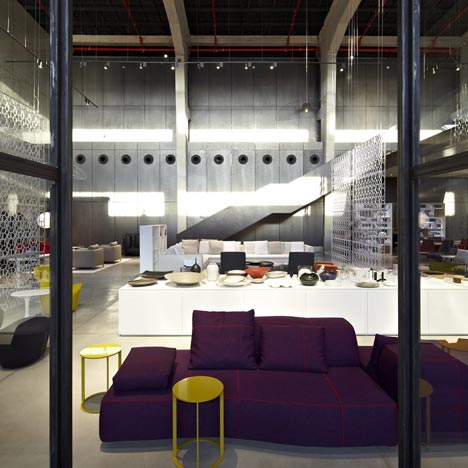B&B Italia Showroom by Pitsou Kedem