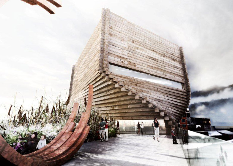 Kimball Art Center by BIG