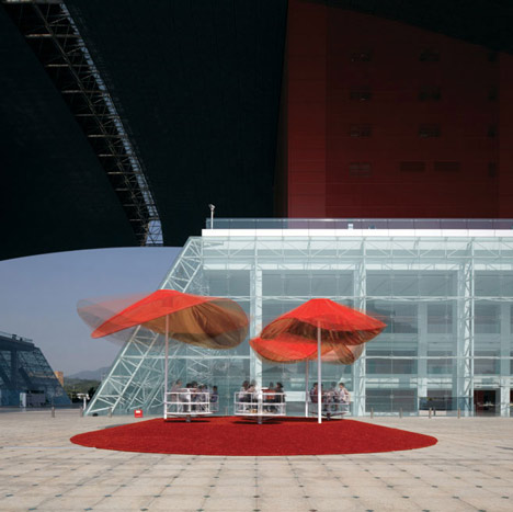 Pabellon Ultraligero Centrifugo by Clavel Arquitectos Pabellon Ultraligero Centrifugo by Clavel Arquitectos