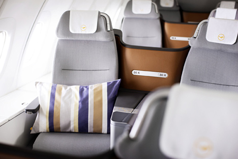 Lufthansa Business Class Seat and Cabin by PearsonLloyd