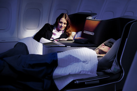 Lufthansa Business Class Seat and Cabin by PearsonLloyd