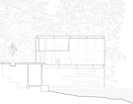 Photographer's Studio over a boat house on Stoney Lake by gh3 Photographer's Studio over a boat house on Stoney Lake by gh3