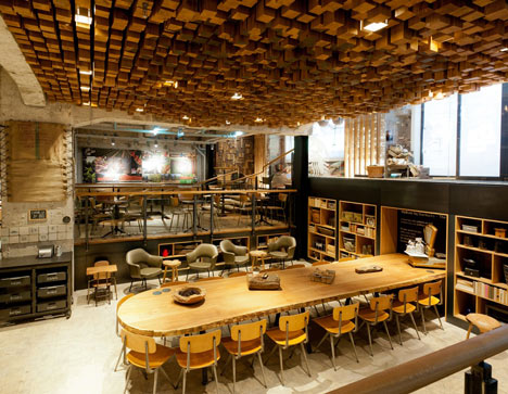 The Bank by Liz Muller for Starbucks The Bank by Liz Muller for Starbucks