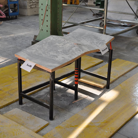 Earthquake Proof Table by Arthur Brutter and Ido Bruno