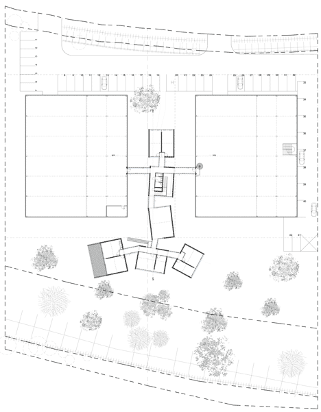 Branched Offices by Projectiles Branched Offices by Projectiles