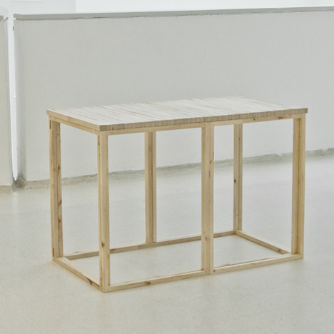 Fan Table by Mauricio Affonso at Ventura Lambrate